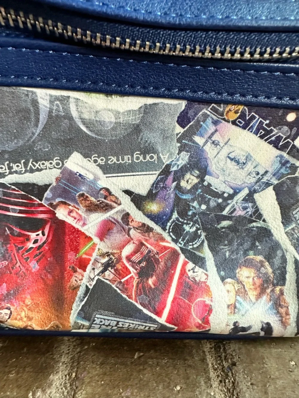 Loungefly Star Wars The Empire Strikes Collage Mini Backpack Bag